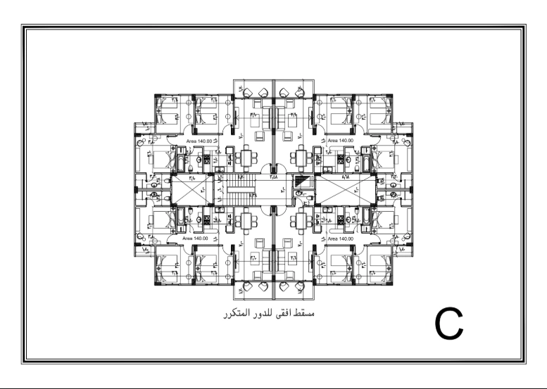وحدة دور ثاني كمبوند Joy